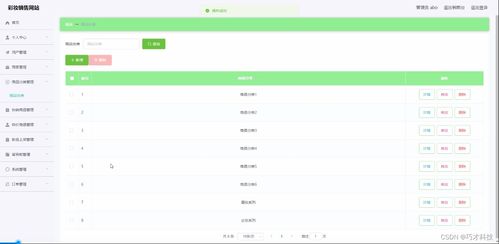基于Java的彩妆在线销售网站设计与实现