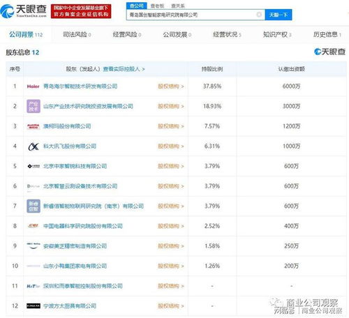 科大讯飞、海尔、方太等联合入股国创智能，工商变更落地助力智能科技生态协同发展
